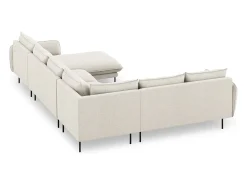 Discount Cosmopolitan Design - Sofá de canto panorâmico à esquerda