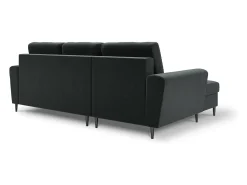 Discount Cosmopolitan Design - Sofá convertível de canto esquerdo com caixa de arrumação 