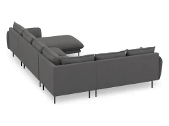 Cosmopolitan Design - Sofá de canto panorâmico à esquerda 