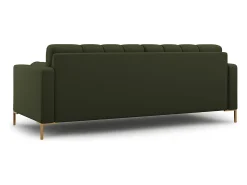 Cosmopolitan Design - Sofá "Bali" 4 lugares em tecido estrutural - 217x92x75cm^ Sofá