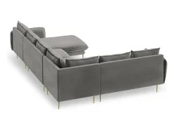 Best Cosmopolitan Design - Sofá de canto panorâmico à esquerda 