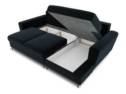 Sofá*Cosmopolitan Design - Sofá convertível de canto direito com caixa de arrumação 