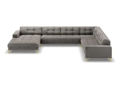 New Cosmopolitan Design - Sofá de canto direito panorâmico 