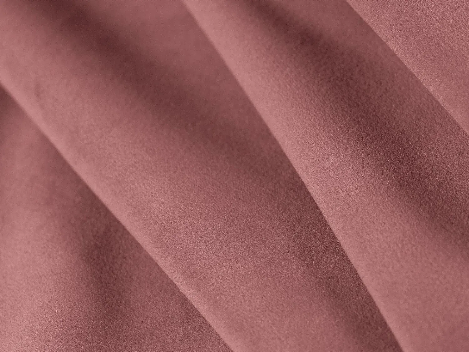 Cosmopolitan Design - Sofá direito "Arendal" 4 lugares em veludo salmão - 262x102x70cm Rosa claro