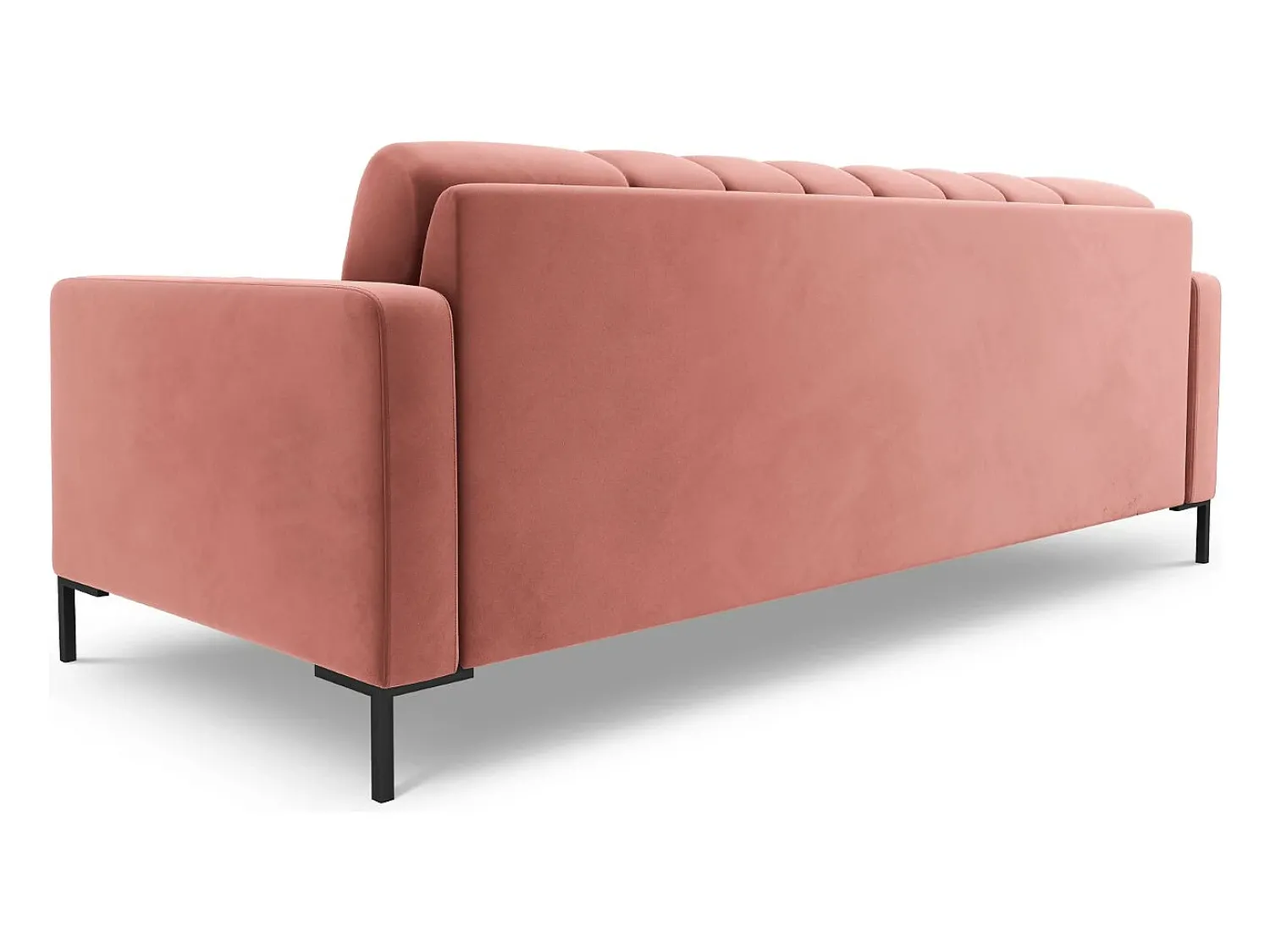 Cosmopolitan Design - Sofá "Bali" 3 lugares em veludo - 177x92x75cm^ Sofá
