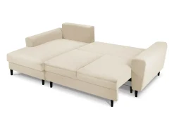 Sofá*Cosmopolitan Design - Sofá convertível de canto esquerdo com caixa de arrumação