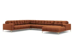 Online Cosmopolitan Design - Sofá de canto panorâmico à esquerda
