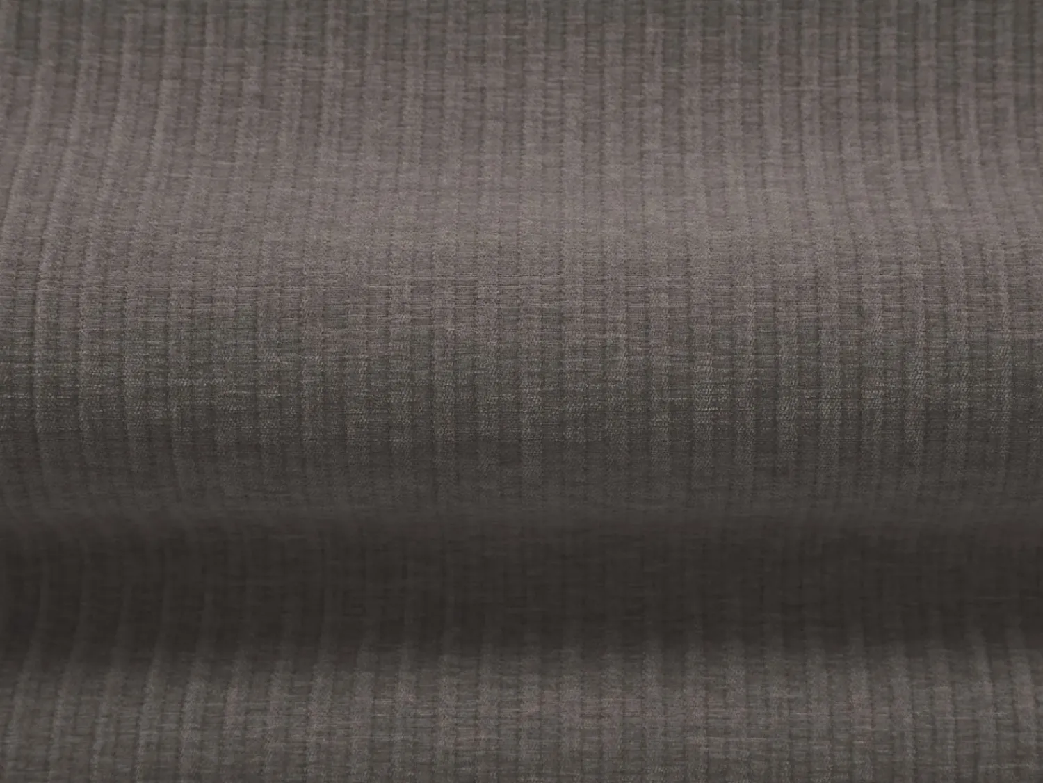 Sofá*Cosmopolitan Design - Sofá de canto esquerdo "Arendal" 4 lugares em tecido chenille com efeito canelado cinza escuro - 284x166x70cm Cinza antracite