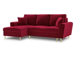 Sofá|Cosmopolitan Design - Sofá convertível de canto esquerdo com caixa de arrumação 