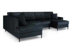 Sofá|Cosmopolitan Design - Sofá panorâmico convertível esquerdo com caixa de arrumação