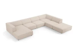 Cosmopolitan Design - Sofá de canto direito panorâmico 