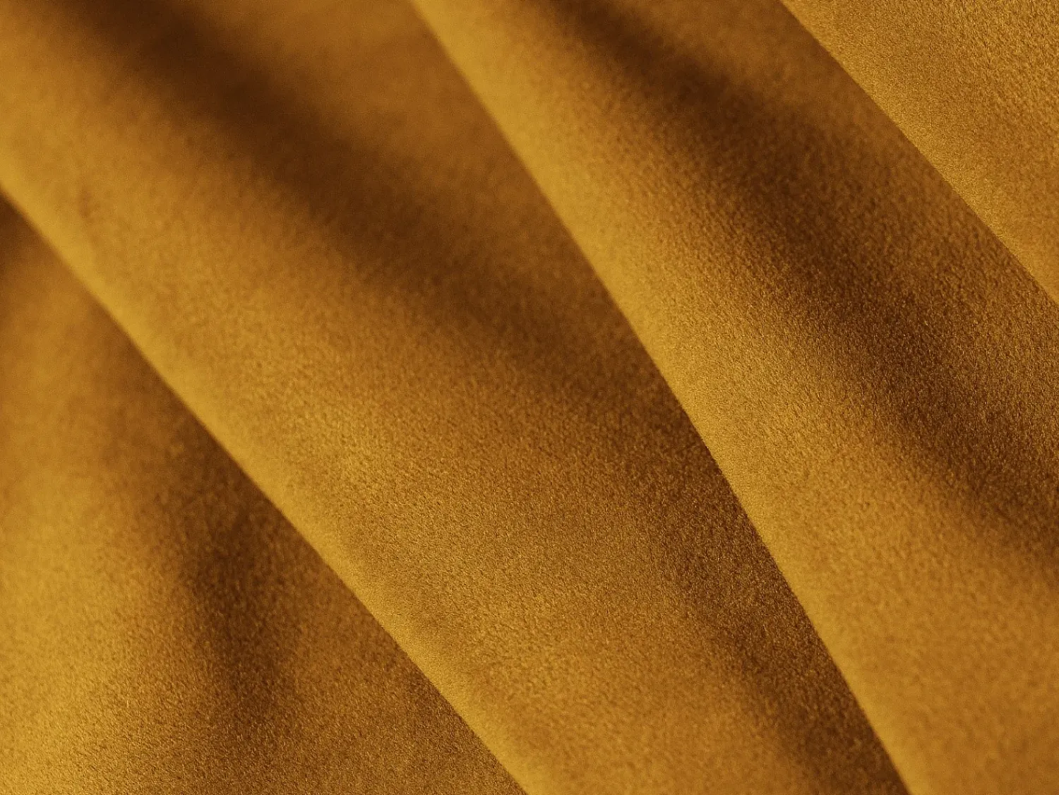Cosmopolitan Design - Sofá de canto direito "Tulum" 4 lugares em veludo - 255x156x70cm Amarelo