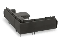 New Cosmopolitan Design - Sofá de canto panorâmico à esquerda 