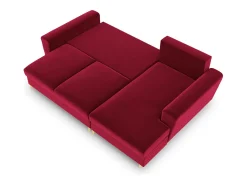 Cosmopolitan Design - Sofá convertível de canto direito com caixa de arrumação