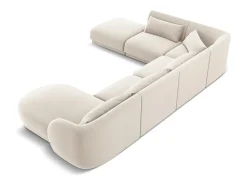 Cosmopolitan Design - Sofá de canto panorâmico à esquerda 