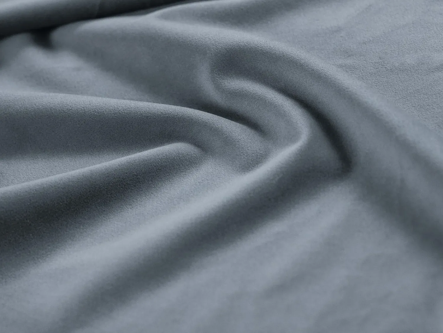 Sale Cosmopolitan Design - Sofá panorâmico "Vienna" 6 lugares em veludo - 350x170x95cm Azul claro