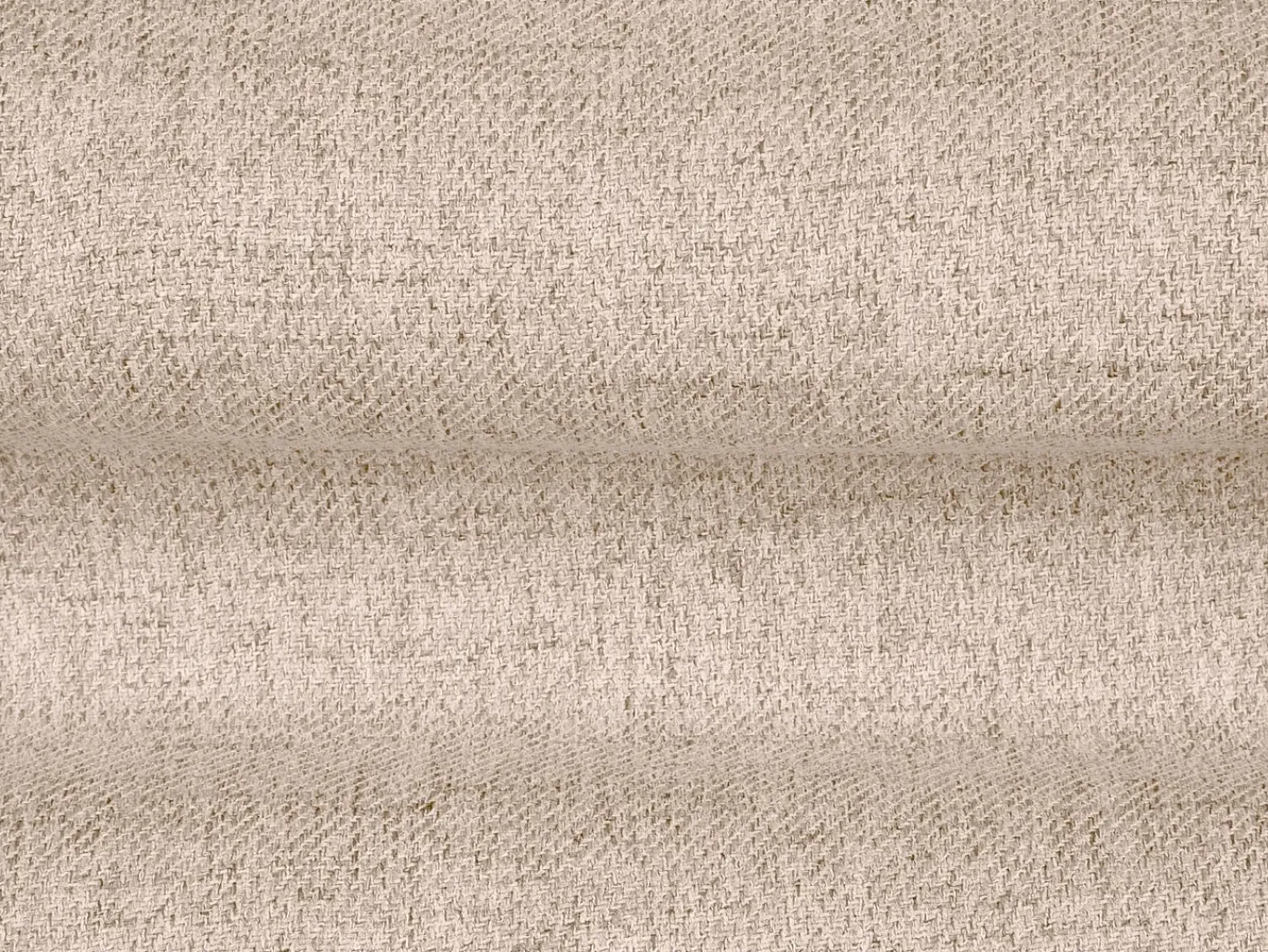 Sofá*Cosmopolitan Design - Sofá panorâmico "Bali" 7 lugares em tecido estrutural - 383x185x75cm Bege