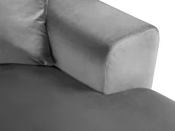 Cosmopolitan Design - Sofá panorâmico convertível esquerdo com caixa de arrumação 