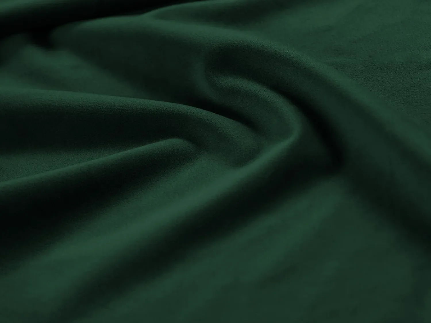 Sofá|Cosmopolitan Design - Sofá "Vienna" 2 lugares em veludo verde garrafa - 160x92x95cm Verde pinho