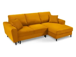 Sofá*Cosmopolitan Design - Sofá convertível de canto direito com caixa de arrumação 