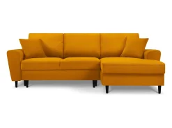 Sofá*Cosmopolitan Design - Sofá convertível de canto direito com caixa de arrumação 