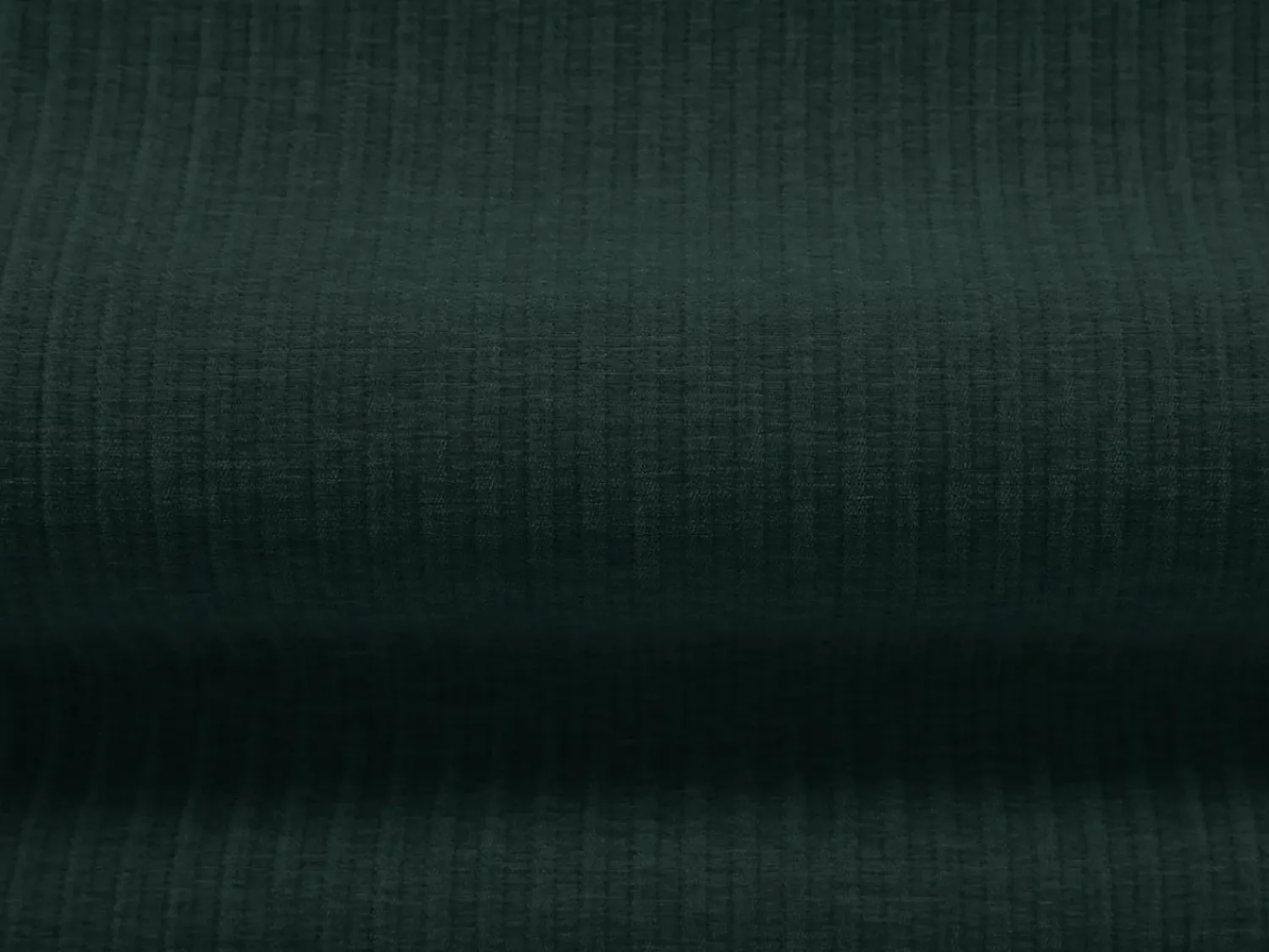 Sale Cosmopolitan Design - Sofá de canto direito "Arendal" 3 lugares em tecido chenille com efeito canelado verde garrafa - 224x166x70cm Verde pinho
