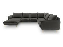 Sofá|Cosmopolitan Design - Sofá de canto direito panorâmico 