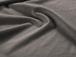 Sofá|Cosmopolitan Design - Sofá panorâmico "Bali" 7 lugares em veludo cinza claro - 383x185x75cm Cinzento claro