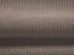 Sofá|Cosmopolitan Design - Sofá direito "Arendal" 4 lugares em tecido chenille com efeito canelado escuro - 262x102x70cm Bege