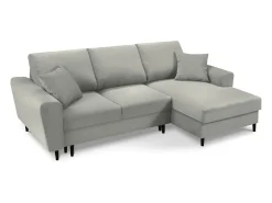 Sofá*Cosmopolitan Design - Sofá convertível de canto direito com caixa de arrumação 
