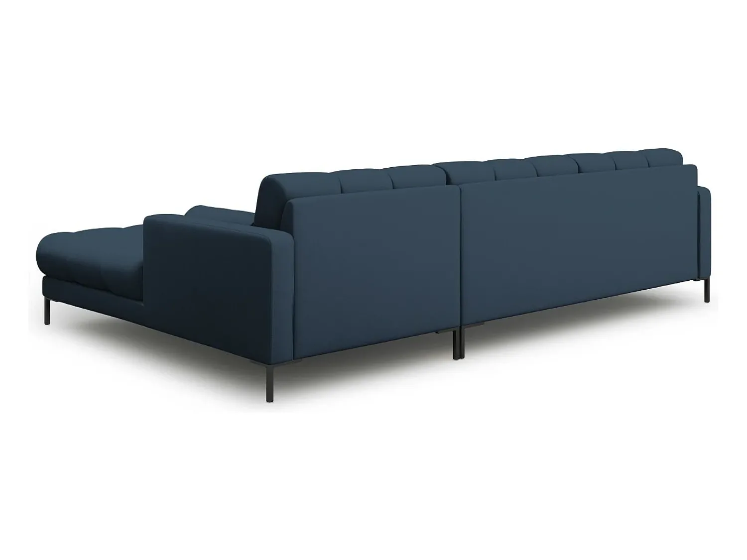 Cosmopolitan Design - Sofá de canto direito "Bali" 5 lugares em tecido estrutural - 293x185x75cm^ Sofá