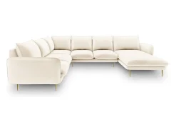 Sofá|Cosmopolitan Design - Sofá de canto panorâmico à esquerda 