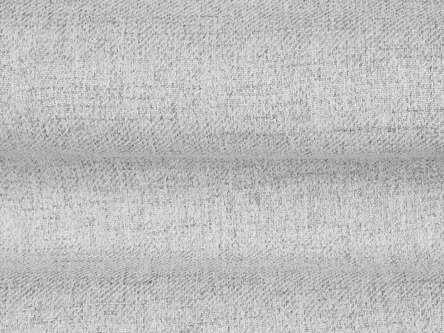 Sofá*Cosmopolitan Design - Sofá panorâmico "Bali" 7 lugares em tecido estrutural cinza claro - 383x185x75cm Cinzento claro