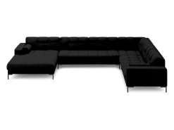 Cosmopolitan Design - Sofá de canto direito panorâmico 