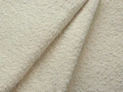 Sofá|Cosmopolitan Design - Sofá de canto esquerdo "Vienna" 5 lugares em tecido bouclé - 255x170x95cm Bege