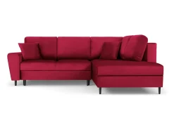 Sofá|Cosmopolitan Design - Sofá convertível de canto direito com caixa de arrumação 