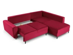 Sofá|Cosmopolitan Design - Sofá convertível de canto direito com caixa de arrumação 