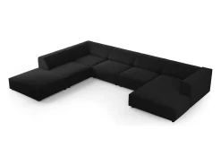New Cosmopolitan Design - Sofá de canto panorâmico à esquerda