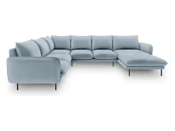 New Cosmopolitan Design - Sofá de canto panorâmico à esquerda 