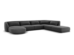 Online Cosmopolitan Design - Sofá de canto direito panorâmico 