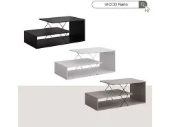 Vicco Couchtisch caxemira 100x50x40.5 nario^ Mesa De Centro