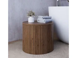 Mesa De Centro*Vicco Couchtisch-Set noz 48x48x38 tavilo Natural escuro