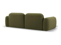 Sofá*CXL by Christian Lacroix - Sofá modular de canto esquerdo "Lucien" 3 lugares em veludo - 230x165x70cm Verde claro