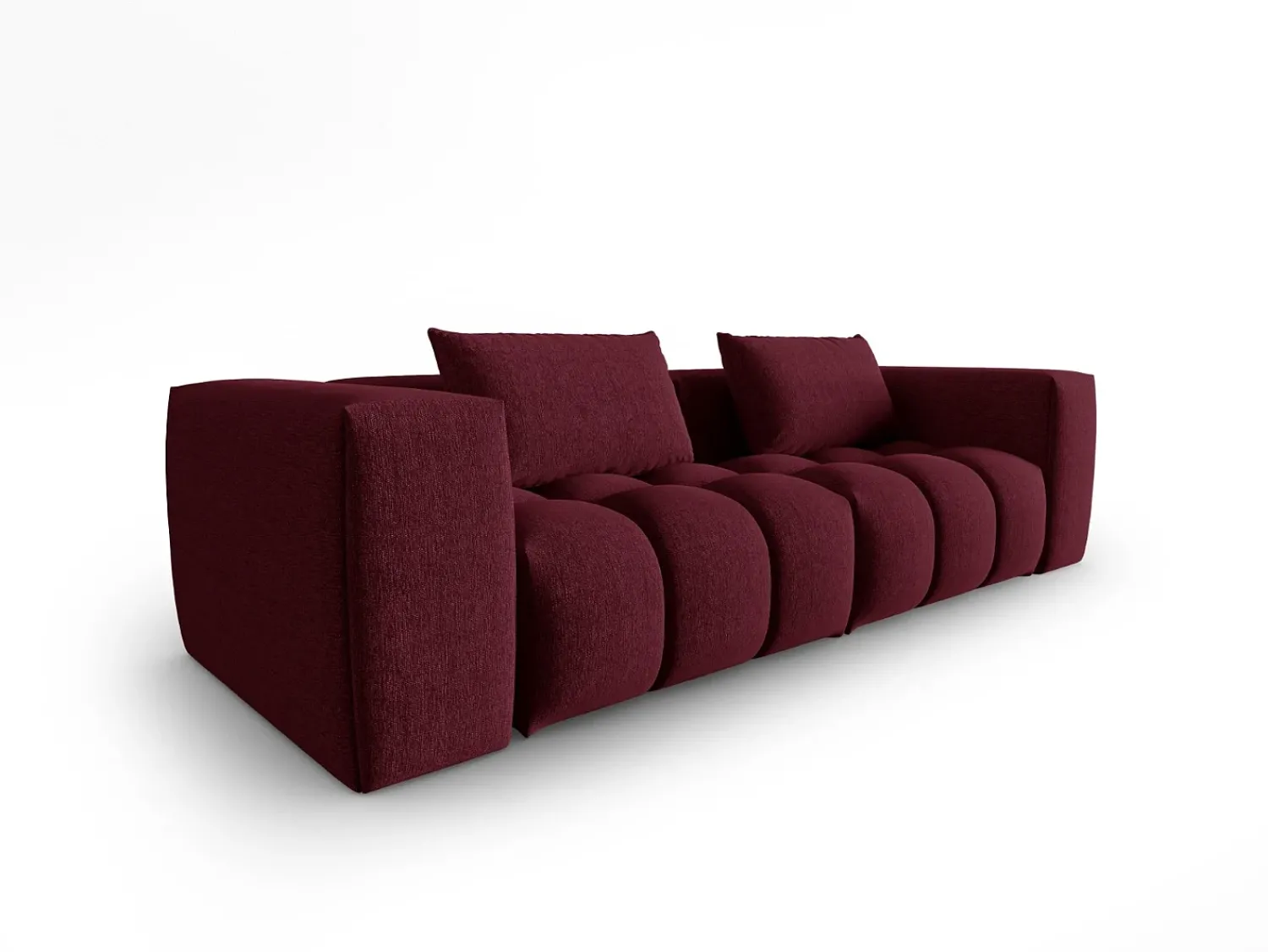 CXL by Christian Lacroix - Sofá modular "Lorella" 3 lugares em tecido estrutural - 230x85x70cm^ Sofá