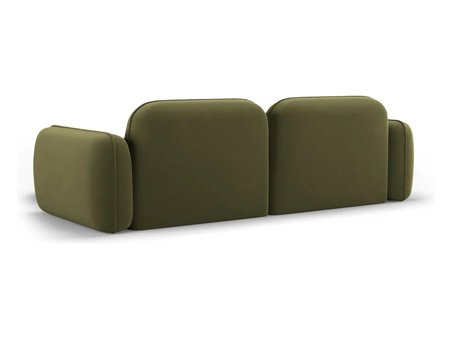 CXL by Christian Lacroix - Sofá modular de canto direito "Lucien" 3 lugares em veludo - 230x165x70cm^ Sofá