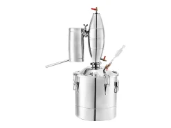 Destilador de Álcool SucceBuy 70L, Alambique Moonshine, Caldeira de Vinho para uso Doméstico^ Acessório Vinho E Bar