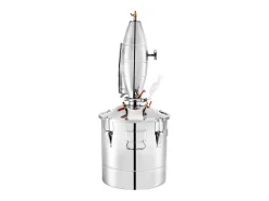 Destilador de Álcool SucceBuy 50L Destilador de Água e Álcool Moonshine Still, Prata^ Acessório Vinho E Bar