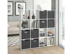 Best Vicco Divisória de sala 138.5x29x142.5 karree Branco
