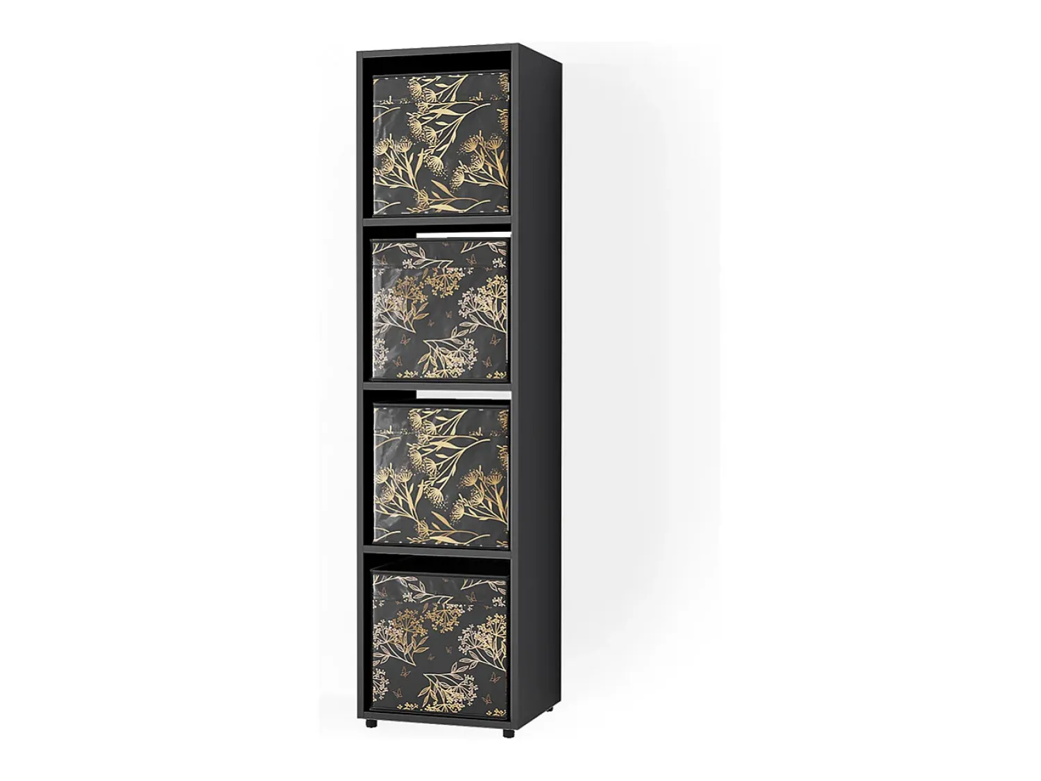 Outlet Vicco Divisória de sala 142.5x33x36.2 ludus Preto