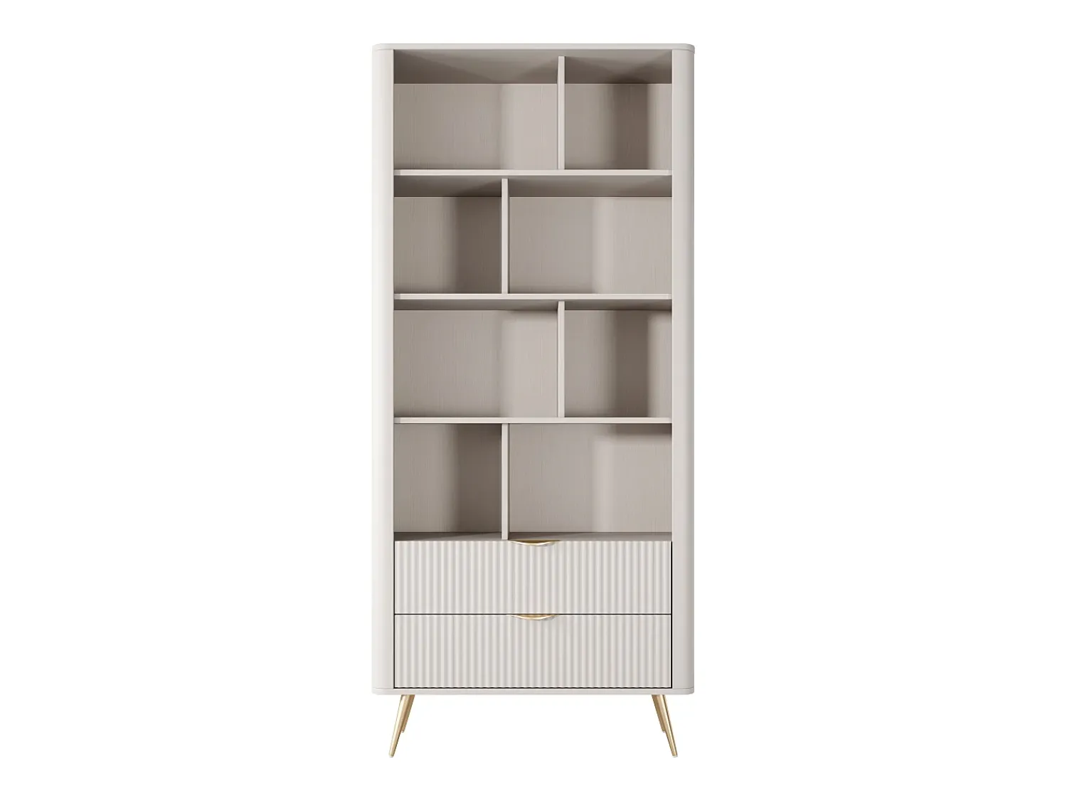 Estante: 2 gavetas, , 88,2 x 38 x 193,8 cm^ Biblioteca